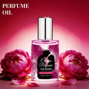 Walking Peach Garden Perfume, Fresh Fruit Scent with Rich Floral Notes, Warm Woody Musk Base, 10ML Portable Rollerball Design