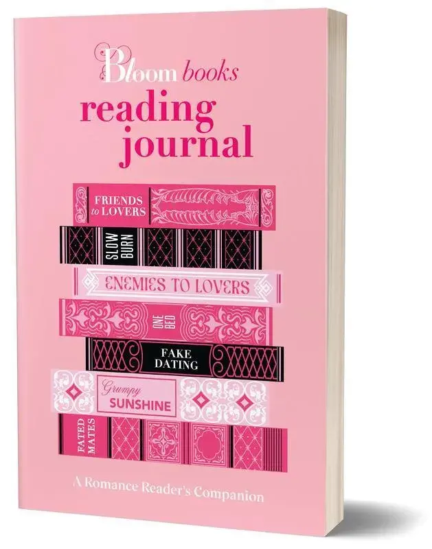 Bloom Books Reading Journal: A Beautiful Romance Reading Companion to Track Books, Reviews, Favorite Quotes & Reading Goals