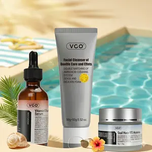 VGO Soft Skin Trio – Cleanser, Serum & Snail Moisturizer