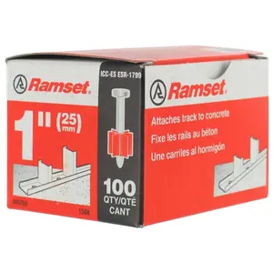 Dixie Sales Co Itw Brands .300 X 1in. Black Track Drive Pin 00759