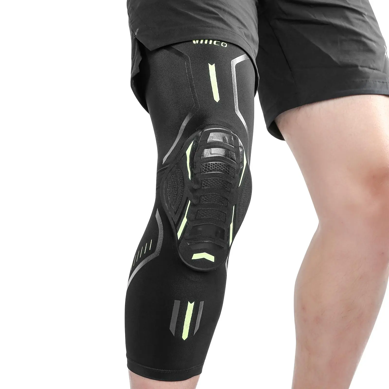 Outdoor Sports Knee Brace, 1 Count Compression Knee Support, Shockproof Lap Pads, Sports Support for Running, Sports & Outdoor Accessories for Men Wo
