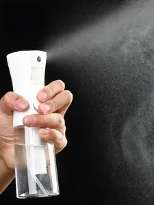 LMMAKE Easily Refillable Continuous Spray Bottle Sturdy Thick Durable Material for Hair Styling Cleaning Gardening Misting Skin Care Eco Friendly Reusable Essential Oil Bottle Bathroom Accessories - Plant