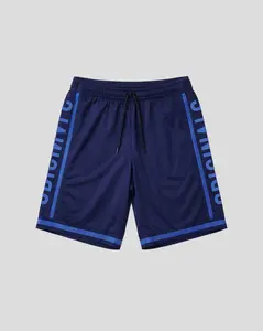 Brooklyn Cloth Originals Paneled Basketball Shorts, Sturdy Nylon Athletic Shorts with Paneled Sides, Elastic Waist and Long Drawstrings, Pumice Stone, Small to Large