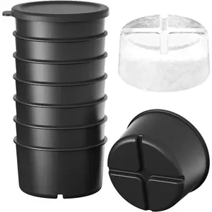 Ice Mold Accessory for  Shave Ice Attachment,  Plastic Ice Molds with  for  Ice  Attachment - 8 count by
