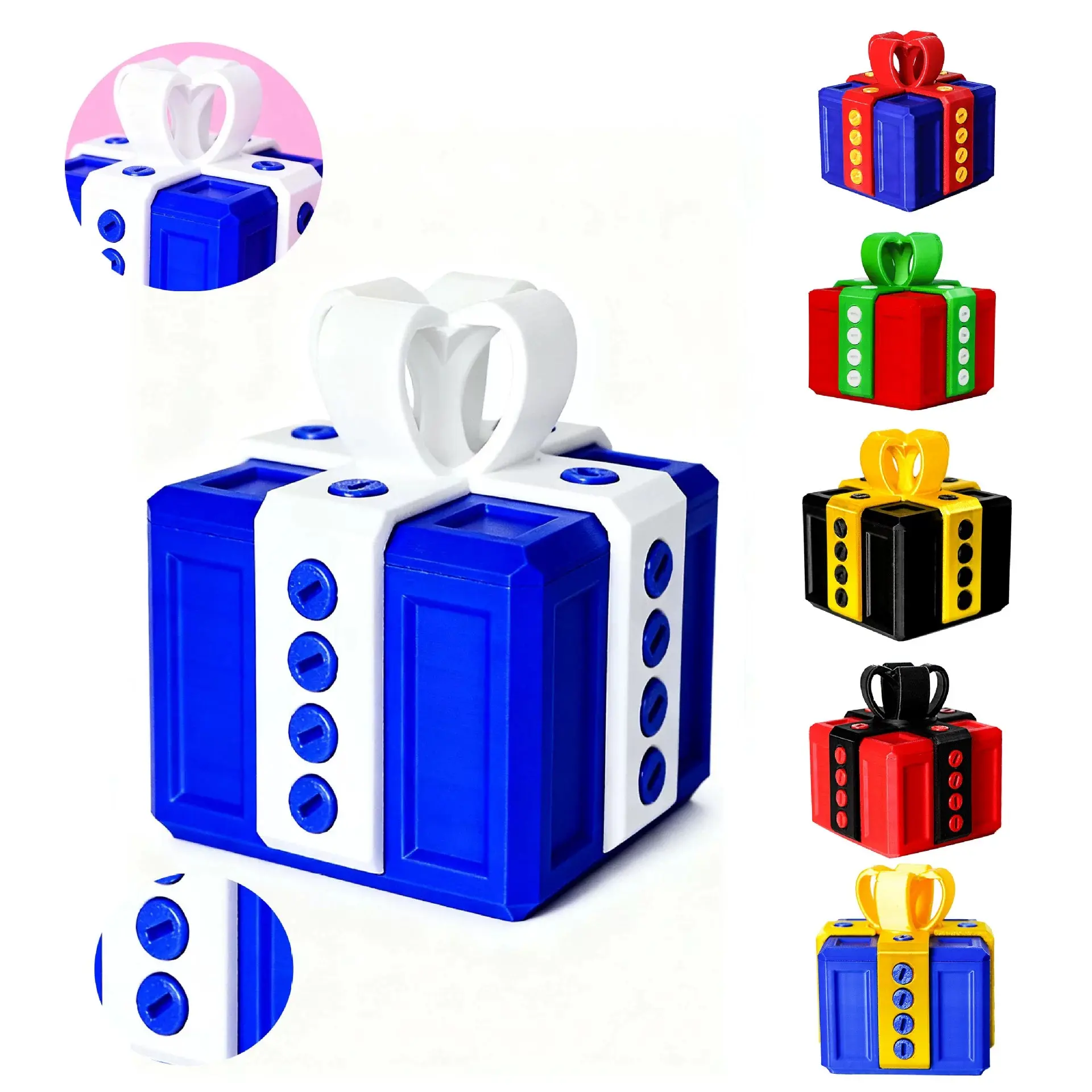 Hilarious Gag Gift Prank Box，3D Printed Annoying Gift Box Funny ...