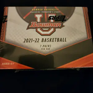 Topps Bowman U basketball 21-22 blaster box