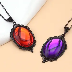 Dark Halloween Vibes Gothic Quartz Crystal Jewelry