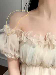 2pcs Invisible Silicone Shoulder Pads for Men and Women, Breathable Adjustable, Washable Design, Perfect for All Seasons