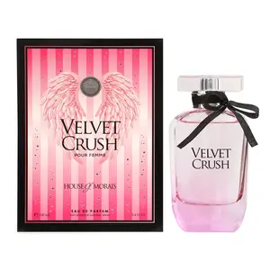 House of Morais Velvet Crush Pour Femme Eau De Parfum 100ml Natural Spray Vaporisateur Classic Fragrance for Everyday Use Delightful Scents