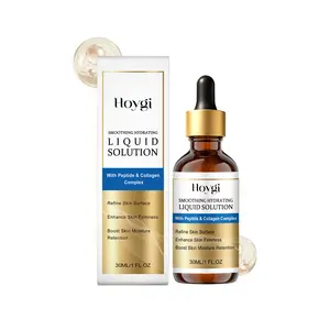 Face Lifting Serum, Liquid Solution with Peptide & Collagen, Hydration Moisturizing and Firming, Reduce Fine Lines
