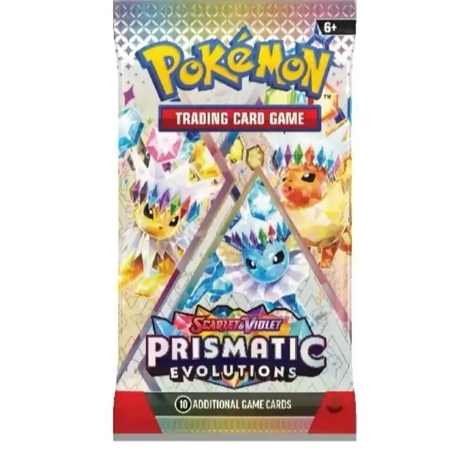 Pokemon Prismatic Evolutions booster pack