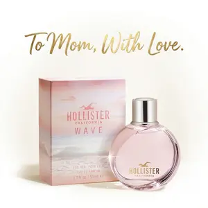 Hollister Wave Eau de Parfum 3.4 oz — Soft Floral Starfruit Quince Orchid Hibiscus · Romantic Daydream · Mother's Day Gift for Mom · Everyday Long‑Lasting Spray