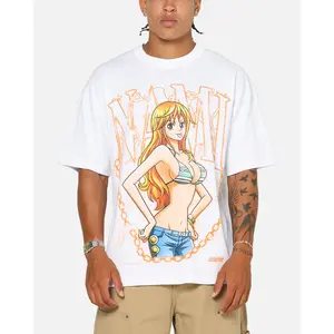 73Studio X One Piece Nami Vintage T-Shirt White