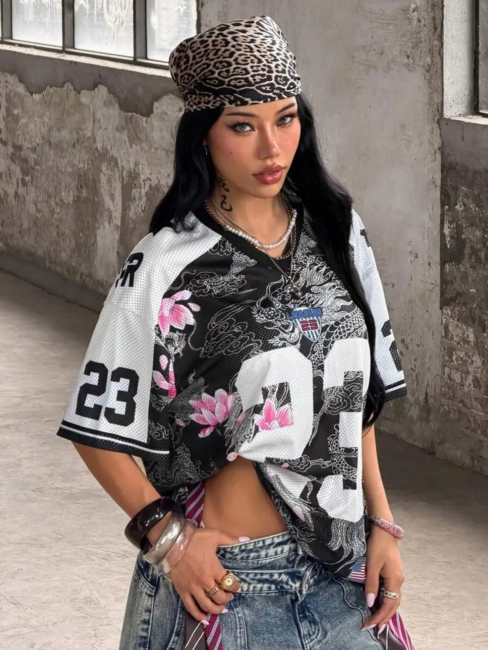 Coolane Women's Summer Festival Vintage Streetwear Sportswear Number Printed Oversized Baseball Jersey T-Shirt,Summer Top
