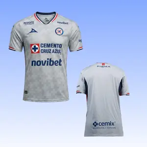 Cruz Azul Away Jersey 25 26 Light Jersey, Sport outdoor Clothing, Soccer Fan Shirt, Mexico Football Jersey, Gift for Men, Gift For Fan