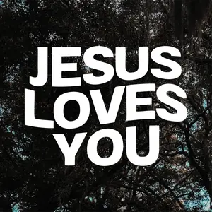 Jesus Loves You Decal - Quality Outdoor Vinyl