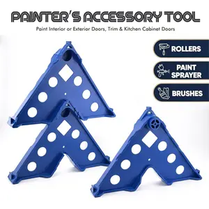 Stackable Paint Drying Rack, Door Panel Paint Stand, Multi-Use Painting Accessories, Ideal for Doors, Trim, Cabinets, Furniture