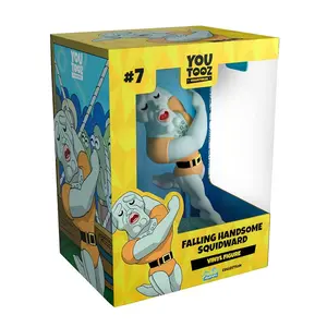 Youtooz Falling Handsome Squidward, 4.7" Collectible Figure Spongebob Squarepants