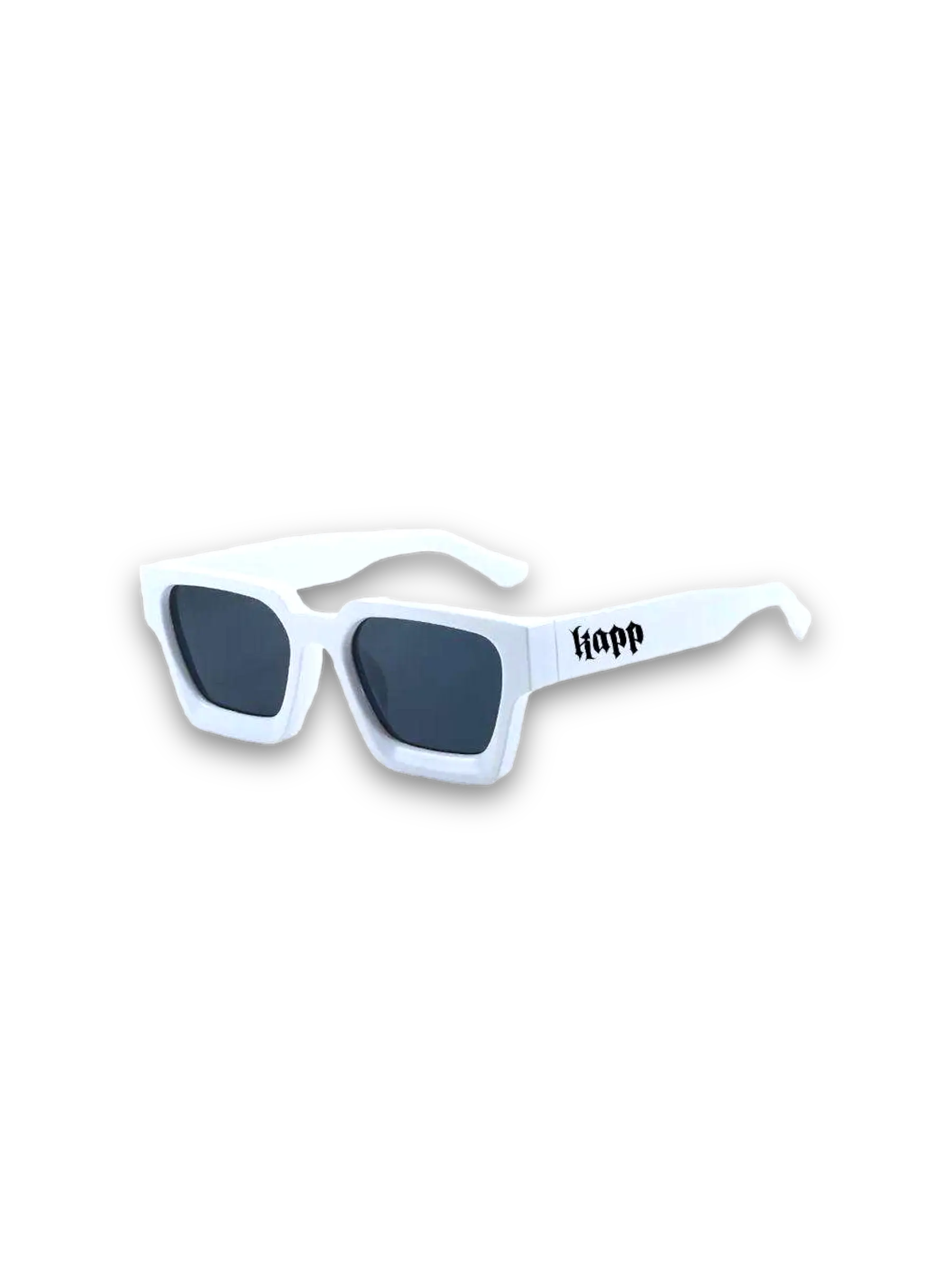 Kap On Glasses- White