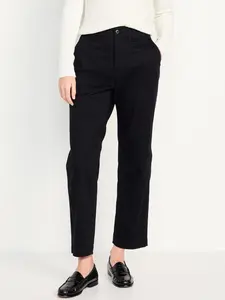 Old Navy Women's High-Waisted OGC Chino Tapered Straight Pants Old Navy Women's High-Waisted OGC Chino Tapered Straight Pants