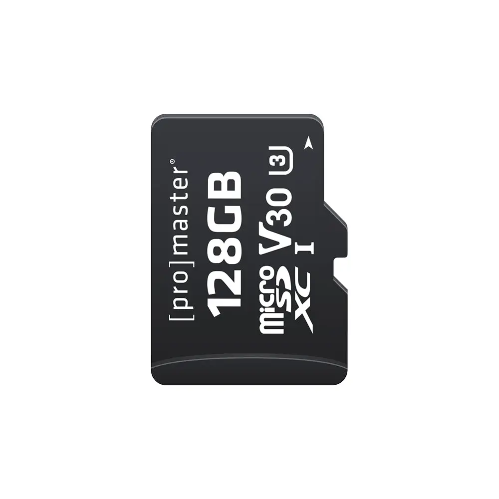 Promaster 128GB Micro SDHC Advanced UHS-I V30 Memory Card