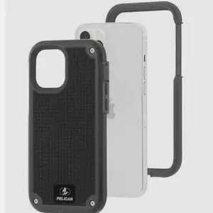 Pelican Shield Case G10 Material with Holster for iPhone 12 / 12 Pro Gray Protective Cover