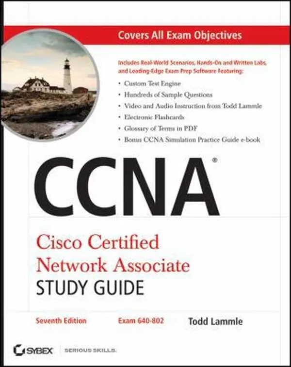 USED-CCNA Cisco Certified Network Associate Study Guide, 7th Edition by Todd Lammle (Paperback)