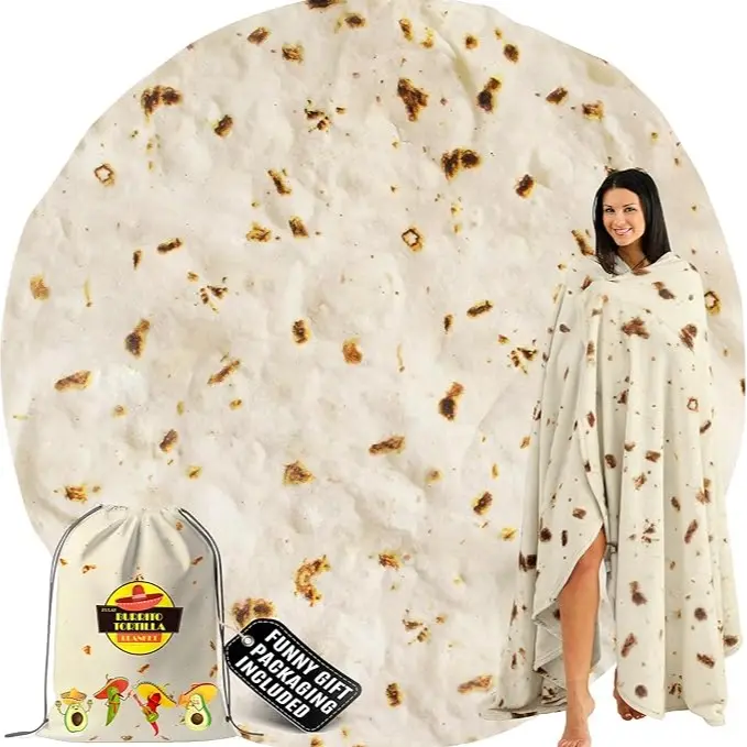 60 inches - Burrito Tortilla Drawstring Bag
