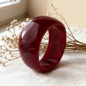 Flirt Alert Jumbo Bangle, 7" Costume Jewelry Bracelet for Fashion Accessory Enthusiasts
