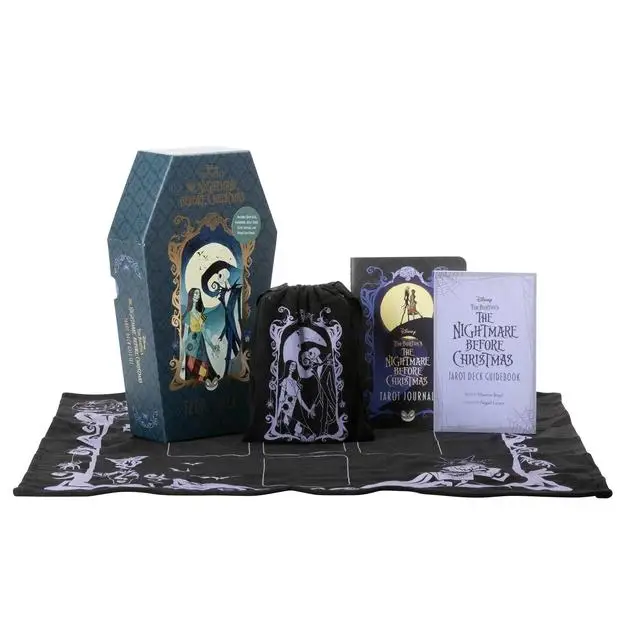 DAMAGED COPY - The Nightmare Before Christmas Tarot Deck and Guidebook Gift Set -- Minerva Siegel