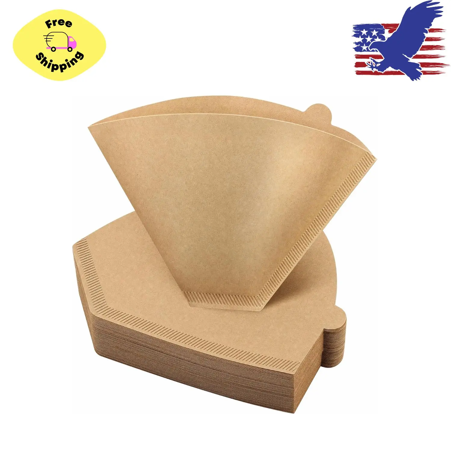 #4 Cone Coffee Filters 8-12 Cups 100 Count