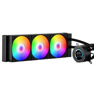 VEVOR CPU Liquid Cooler AIO CPU Water Cooler with ARGB Light & 3 PWN Fans(120mm)