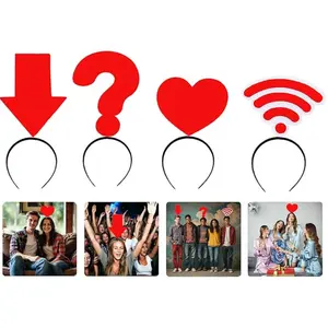 Red Arrow Headband - Funny Conversation Starter & Friend Finder Party Prop