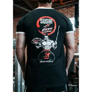 SUSHI 4 SIZE RINGER TEE (ATHLETIC FIT)