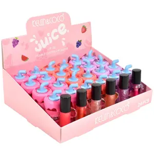Aceite Labial Juice Kevin & Coco - Venta al por Mayor Display 24 Unidades (KC247059)