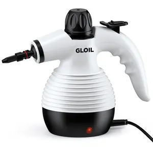 GLOIL Handheld Steam Cleaner for home, Steamer for Cleaning, Multipurpose Portable Steam Cleaners Use with Safety Lock and 10 Accessory Kit to Remove Grime, Grease, and More, Save Time and Effort glass cleaner