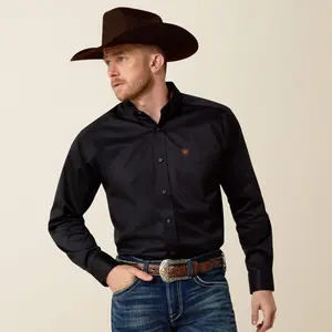 Ariat Team Logo Classic Fit Shirt EXTRA SMALL - Plain Design for Everyday Wear & Casual Occasions SKU 10017497