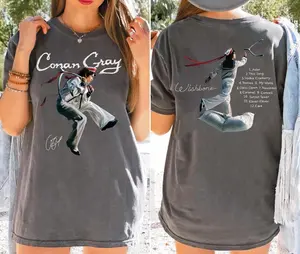 Vintage Conan Gray Bootleg Shirt, Wishbone Tour Front and Back Graphic Tee, Wishbone Tour Era Conan Gray Unisex Classic Shirt