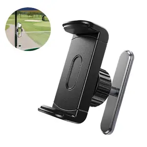 360-Degree Rotating Base Cellphone Mount Bracket Portable Mobile Phone Accessory for Workout Fitness Equipment Trucks, Metal Surfaces Universal Holder