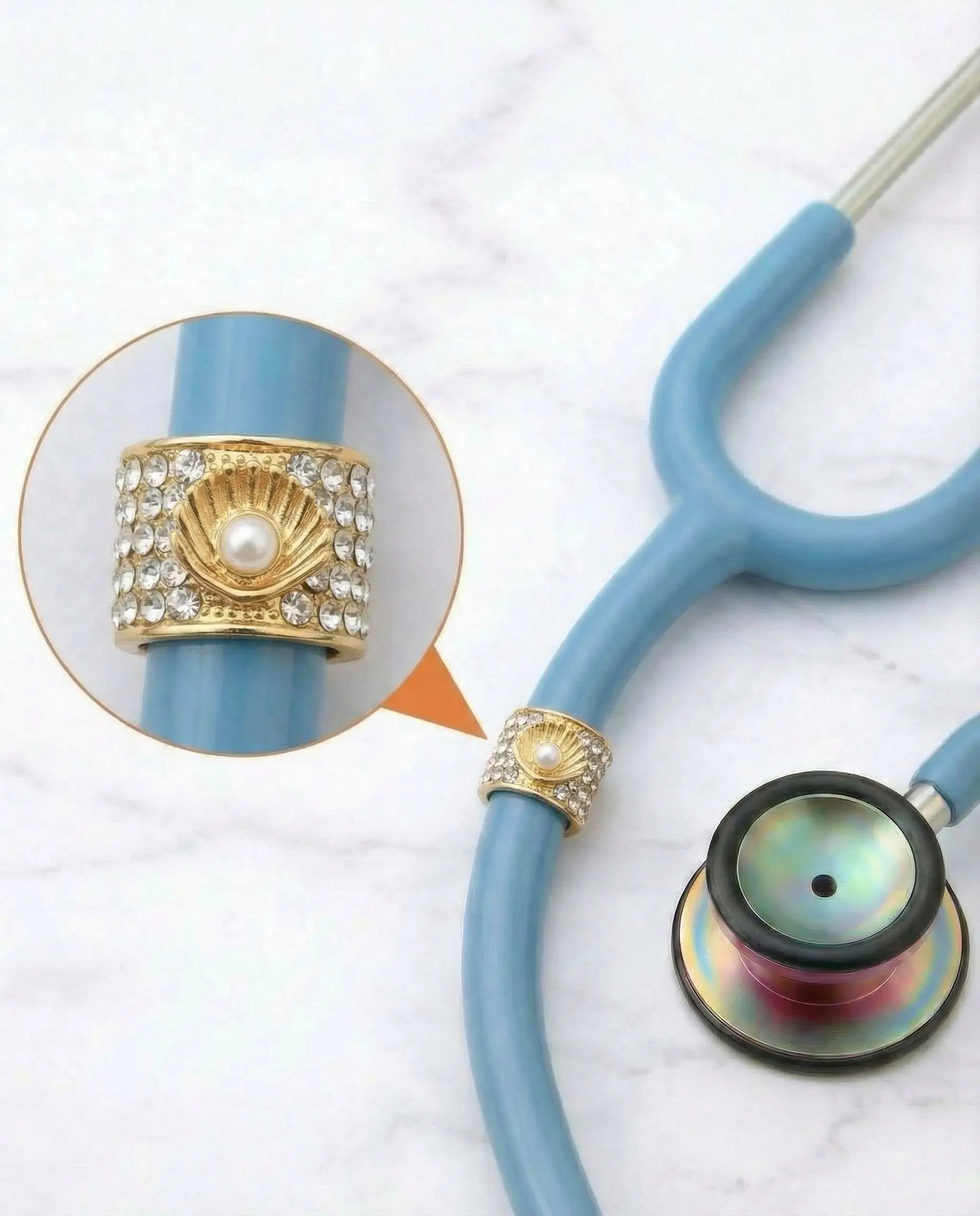 Ocean's Treasure Stethoscope Charm Ocean's Treasure Stethoscope Charm