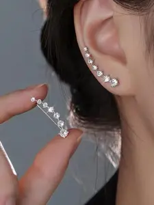 Women's Zirconia Earrings Set, Lightweight & Elegant Design, Perfect for Daily Wear, Stylish Jewelry Gift for Her