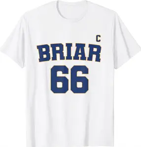 Briar Hockey TShirt, Off-Campus T-shirt, Hockey Romance Shirt, Briar U Tshirt, Campus Hockey