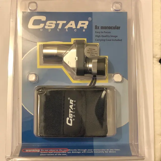 CSTAR M-28C Quality Compact Monocular with Porro Prism Assy