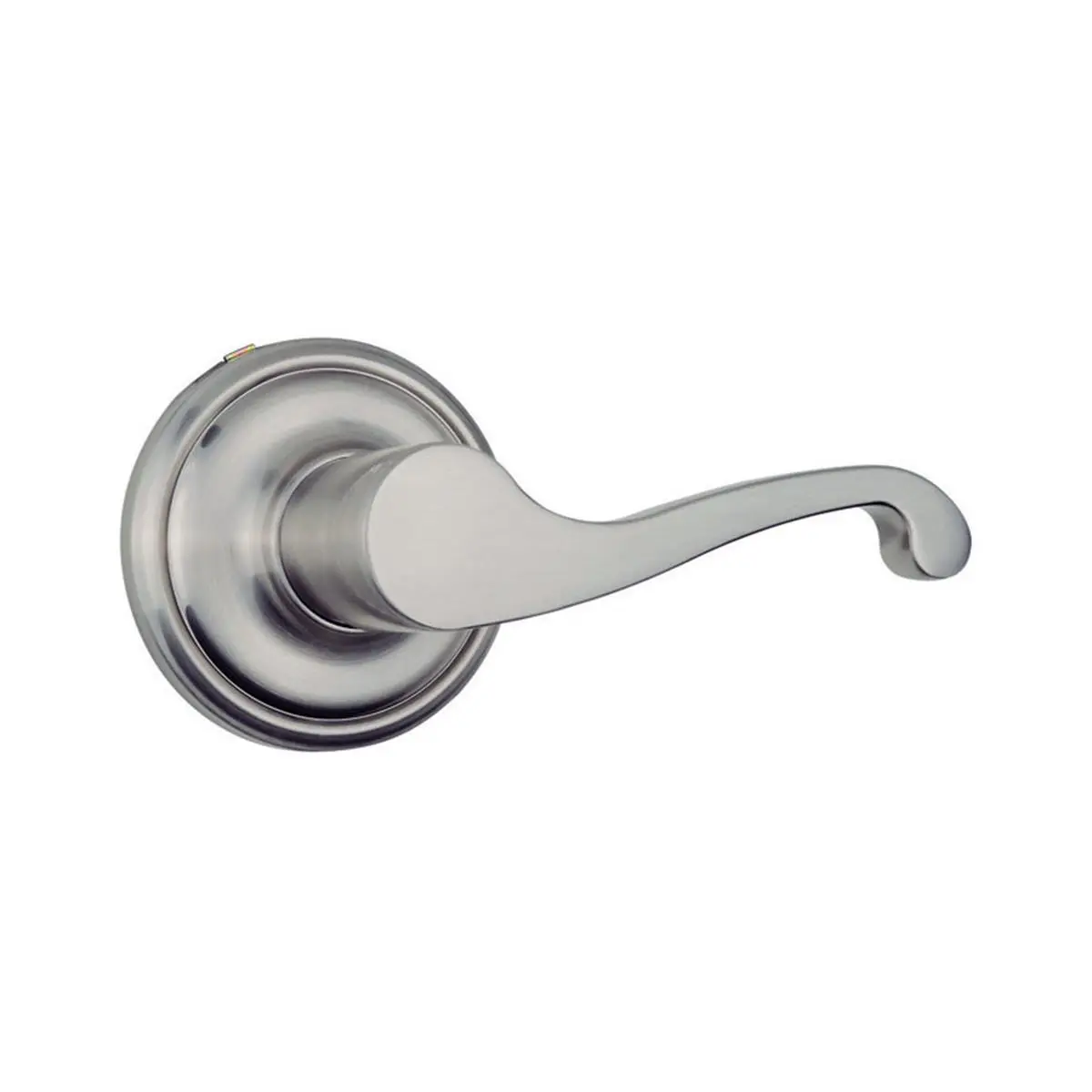 212 MAIN Satin Nickel Single Cylinder Door Knob Lock - ANSI Grade 2, KW1 Key, Indoor/Outdoor, Left/Right Compatible, Trim Rings Included, Door Hardware for Home Security