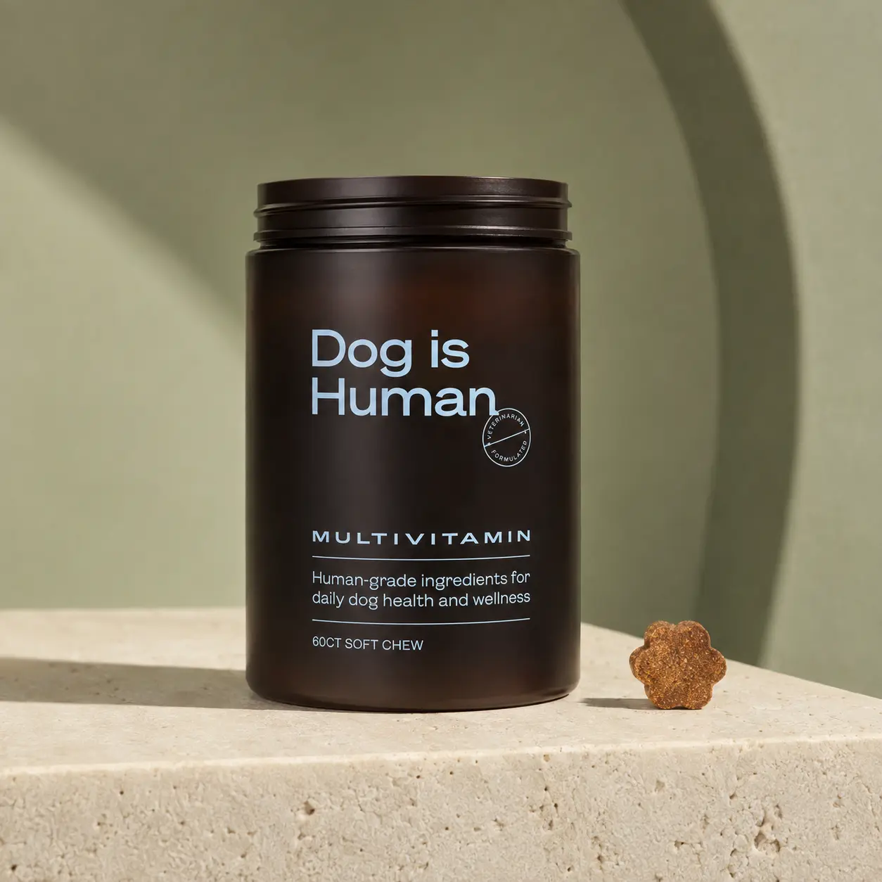 Chicken Flavor Daily Multivitamin for Dogs by Dog is Human | Human-grade, Vet-formulated, Made in Vermont