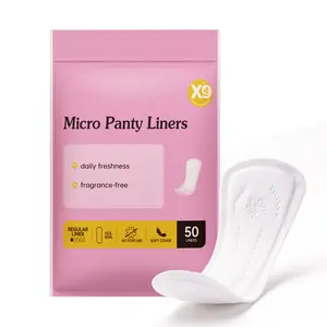 X9 100% Organic Cotton Menstrual Pads，Ultra-Thin and High Absorbency，Compact，easy to carry, suitable for all age groups, keeps dry all day long and provides comfort.50 pcs/Bag.NO Petroleum-Based Microplastic，no chlorine, no fragrance，Safe