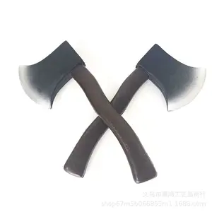 PU soft rubber axe, fire axe children's toy axe help simulation show savage halloween props