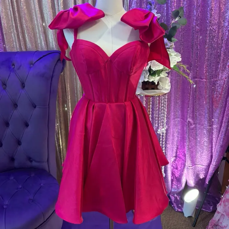 Ashley Lauren Homecoming Dress for Teens, Formal Evening Party Wear Womenswear