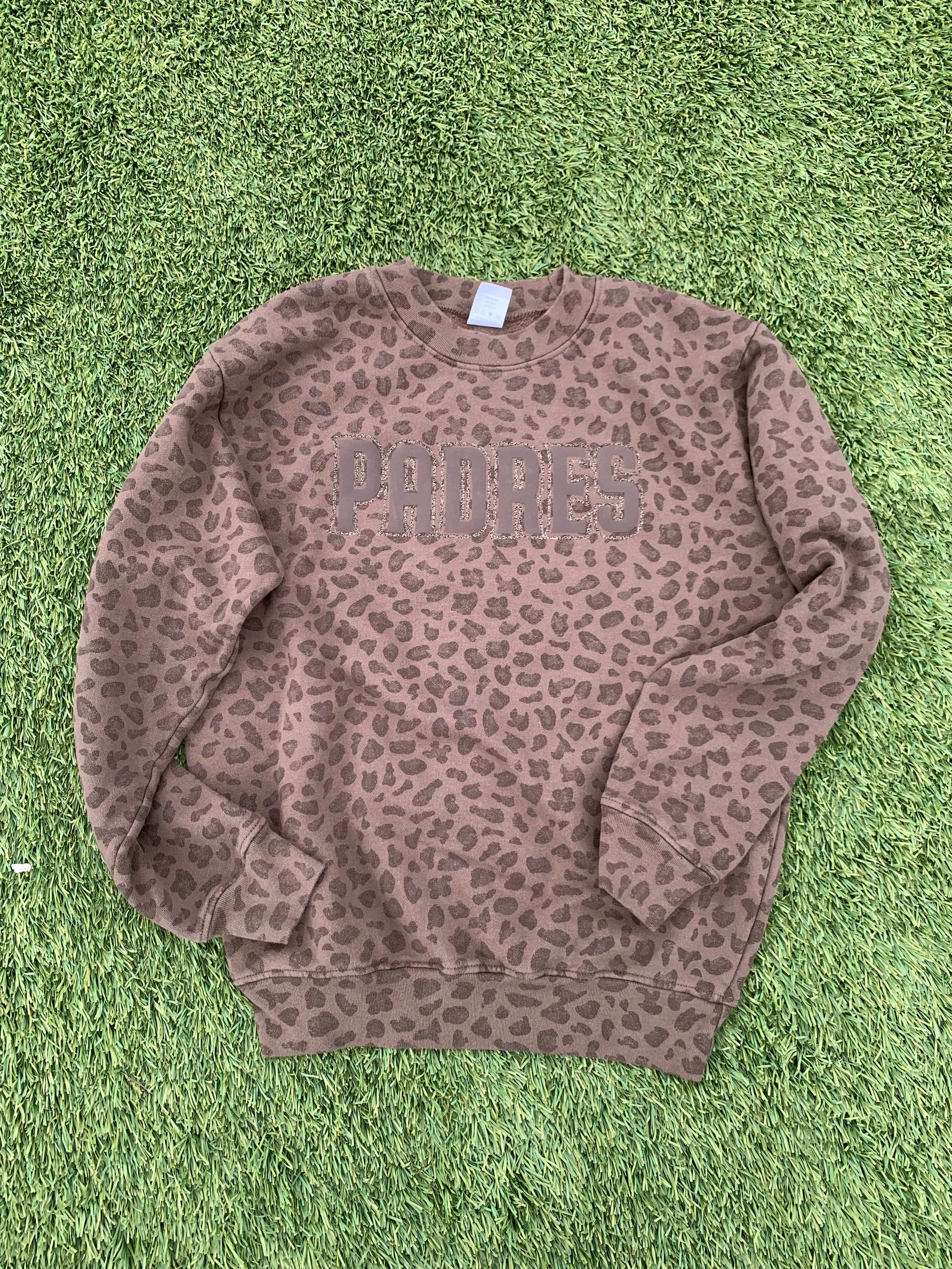 Padres Cheetah Crewneck Sweatshirt