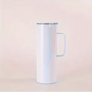 Customize Stainless Steel handle tumblet 20 oz- can custom with sublimation image or uvdtf design